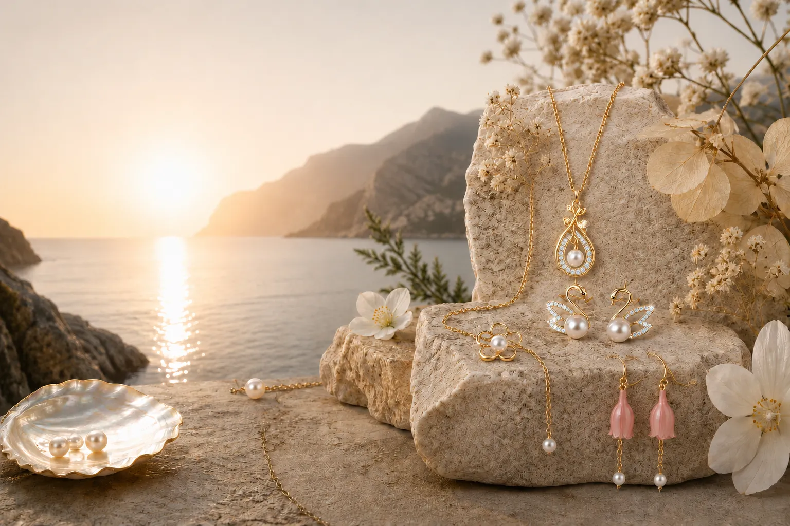 Collection Zorea — Bijoux artisanaux de créateur en perles de culture, argent 925 et vermeil